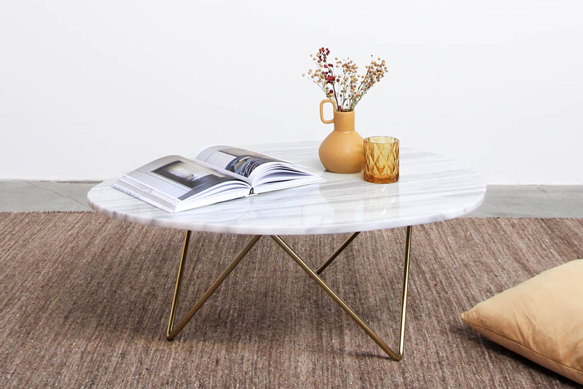 Dé marmeren salontafel van Furnified? Die heet Richard