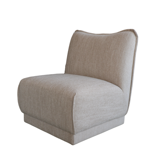 Elodie armchair – moss green, teddy fabric or sandstone weave