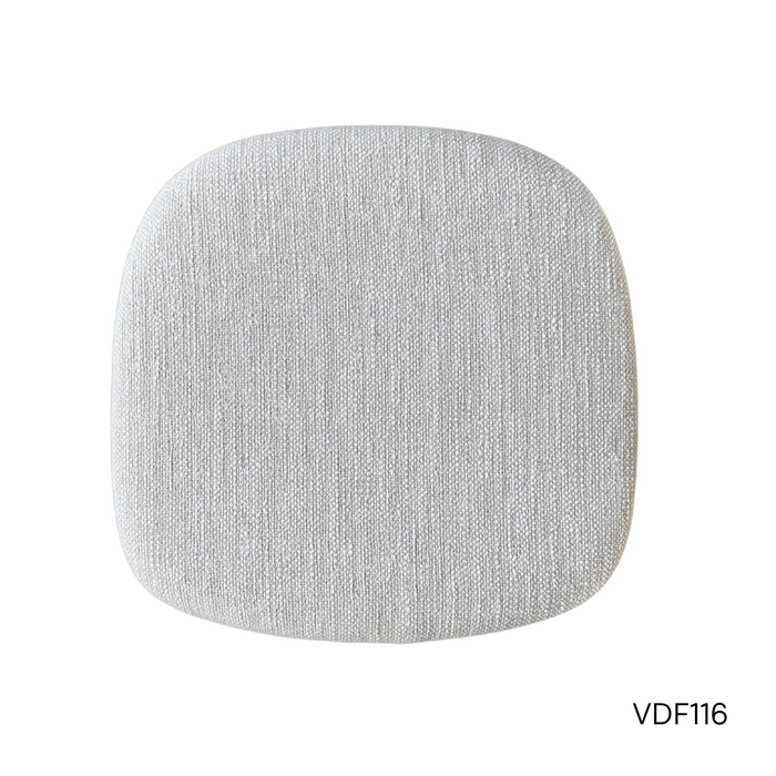 Silla de comedor Celia color ahumado Sandstone Weave