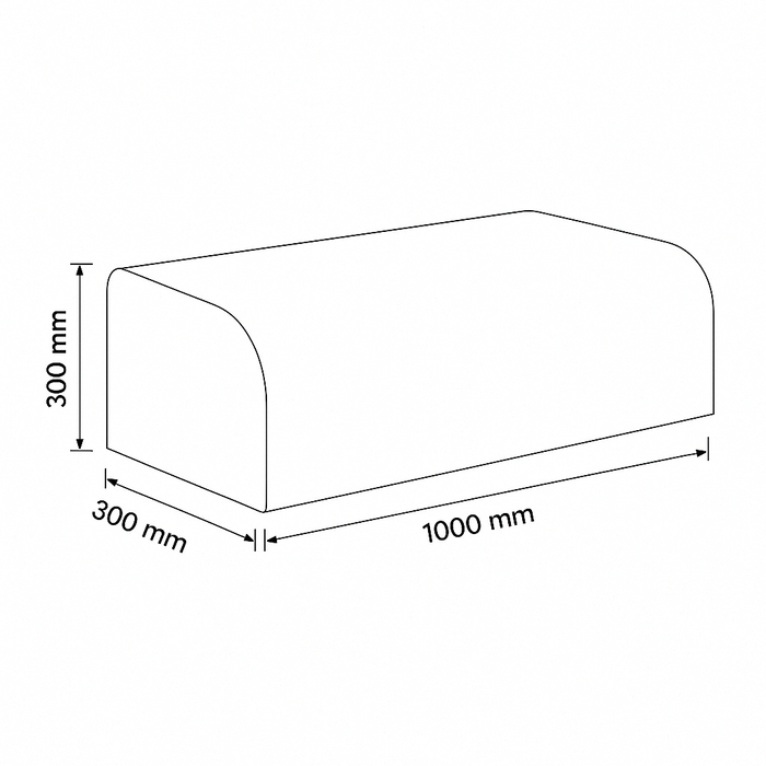 Salontafel Moron v2 geborsteld staal 100 cm