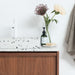 Fien badkamermeubel - Vintage walnoot - Wit Terrazzo - 80 cm