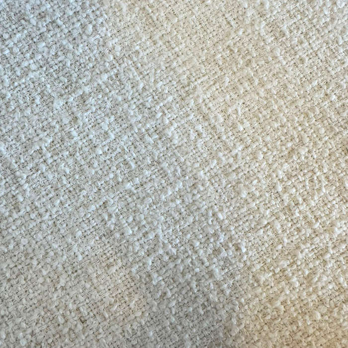 Fauteuil module Lemont 81 cm – ivory bouclé of sandstone weave