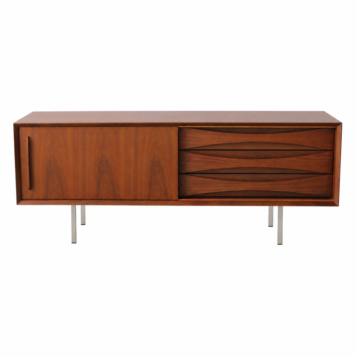 Mueble para TV Oskar con cajones de nogal 140 cm