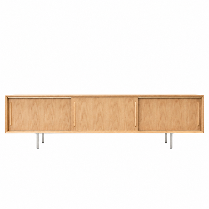 Eiken tv-meubel Oskar naturel 220 cm