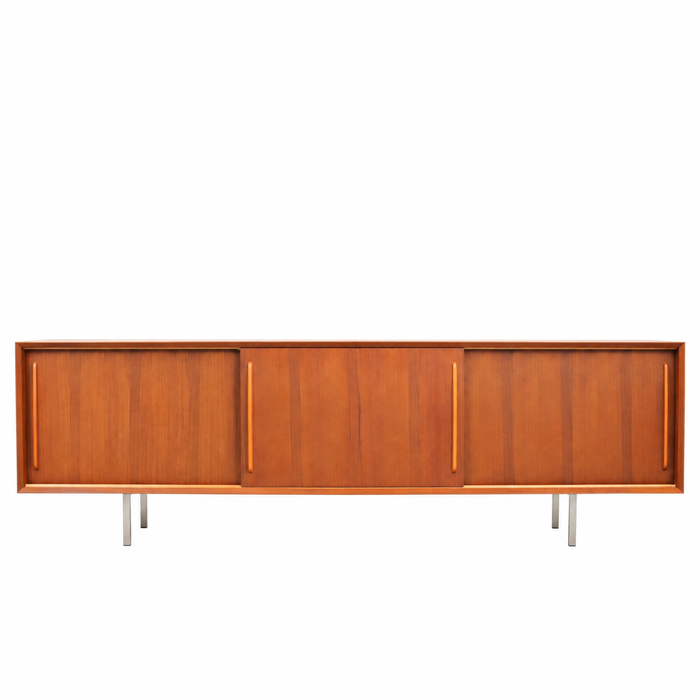 Oskar retro teak TV cabinet 220 cm