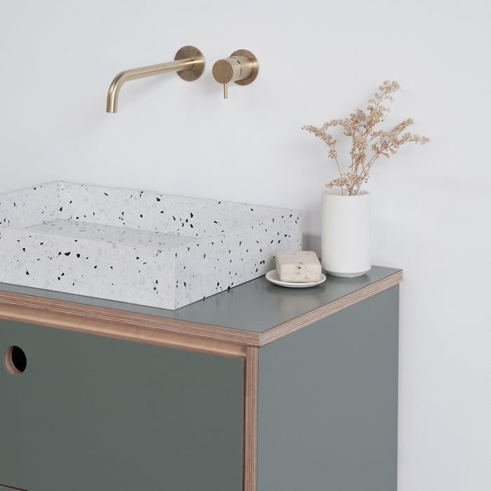 Lavabo George Wit Terrazzo alt