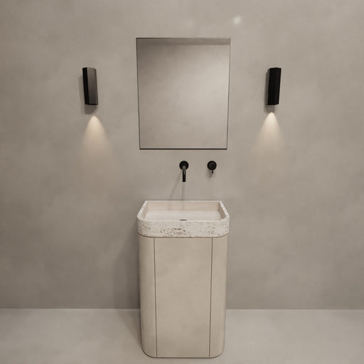 Handenwasser microskin travertijn 
