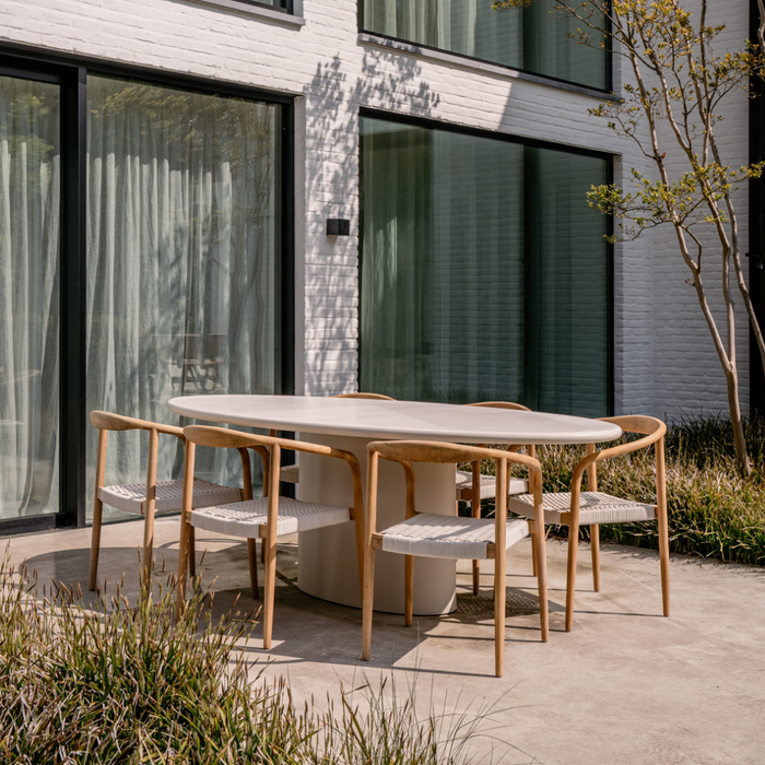 Hector MicroSkin garden table 220 cm