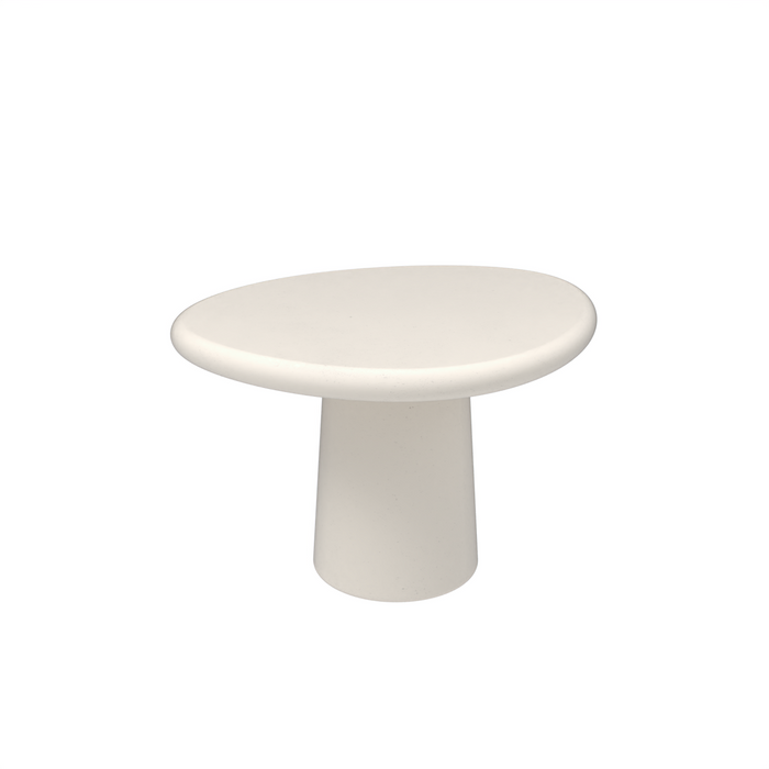 Juno round concrete-look coffee table 60 cm