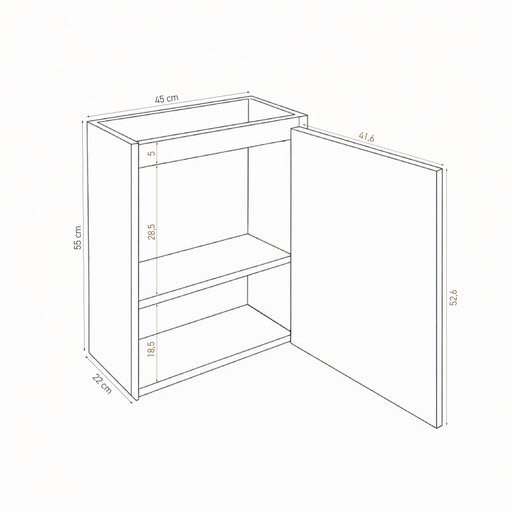 Krabi_kast_walnoot_technische_tekening