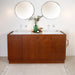 Mid-Century stijl Badkamermeubel in Walnoot alt