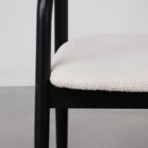Muret eetkamerstoel boucle detail