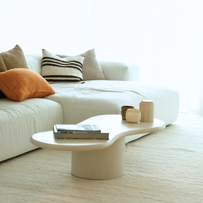 Table basse organique Orleans MicroSkin