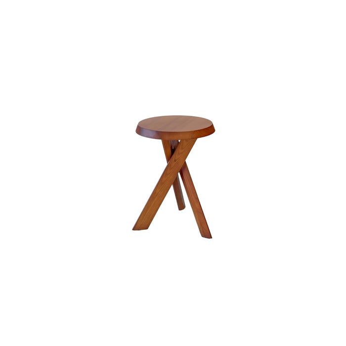 Table d’appoint Pannes en noyer vintage pine