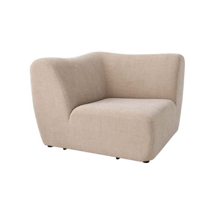 Elemento de esquina Félice W103 D103 H75 - VDF135: beige