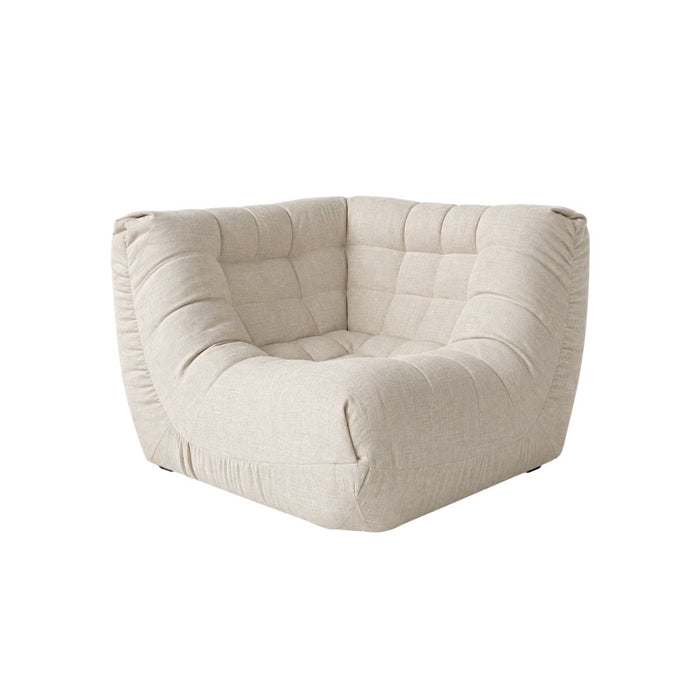 Ecksofa Numa B102 D102 H80 - VDF131: Hellbeige