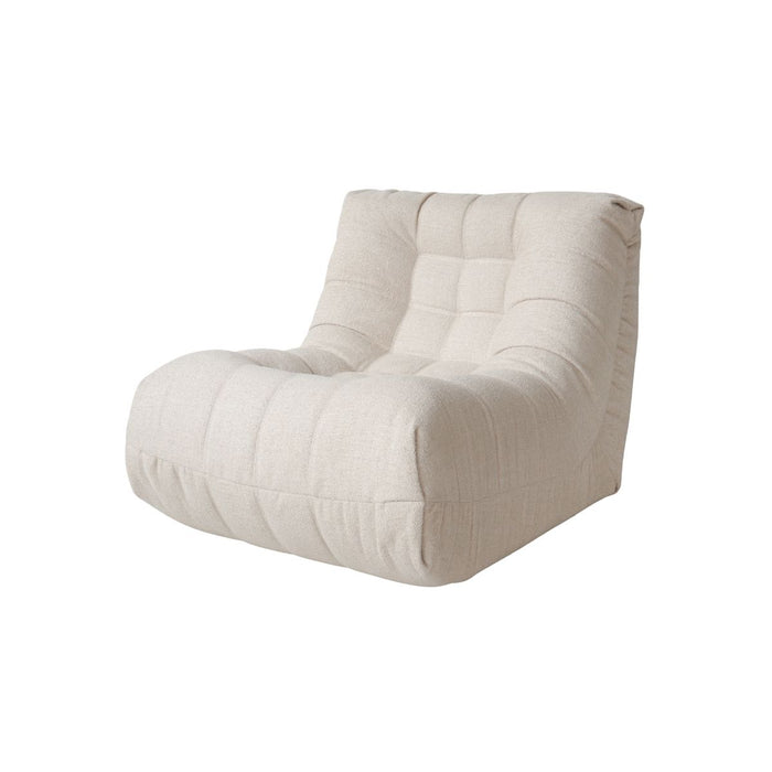 Sillón Numa - W85 D102 H80 - VDF131: Beige claro