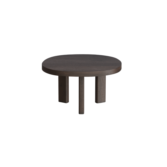 Ovale salontafel Eden smokehout 60 cm