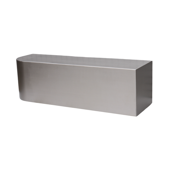 Salontafel Moron v2 geborsteld staal 100 cm