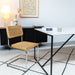 Swing-Stoel-Naturel-Rotan-Chroom