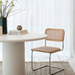 Swing eetkamerstoel in rotan zitting Furnified