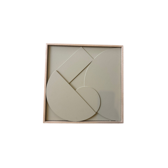 Artwork Sandstone 4 light khaki 50x50 cm