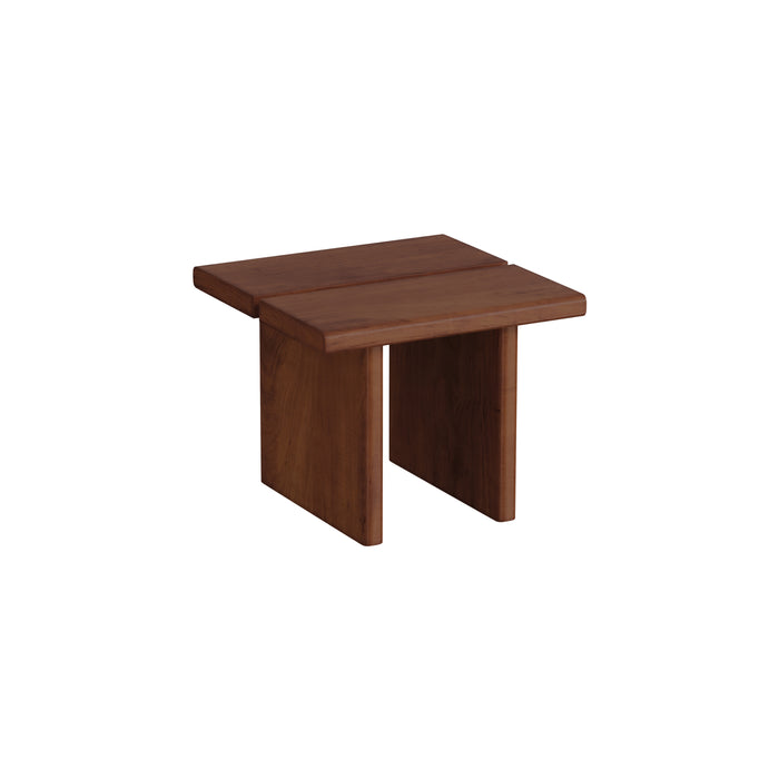 Beistelltisch Arlen Eschenholz Dunkelwalnuss 50 cm