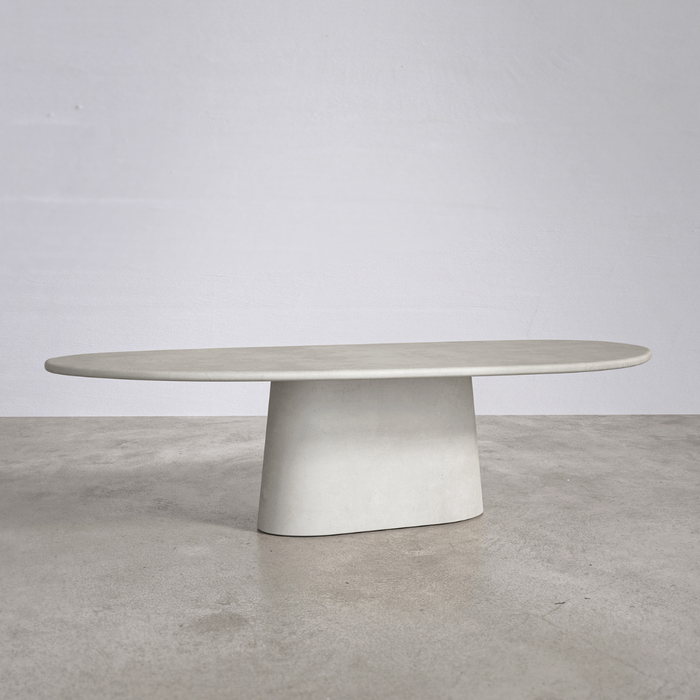 Table de jardin organique Avira latte 280 cm