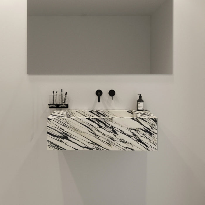 Loudun Calacatta marble sink 80 cm