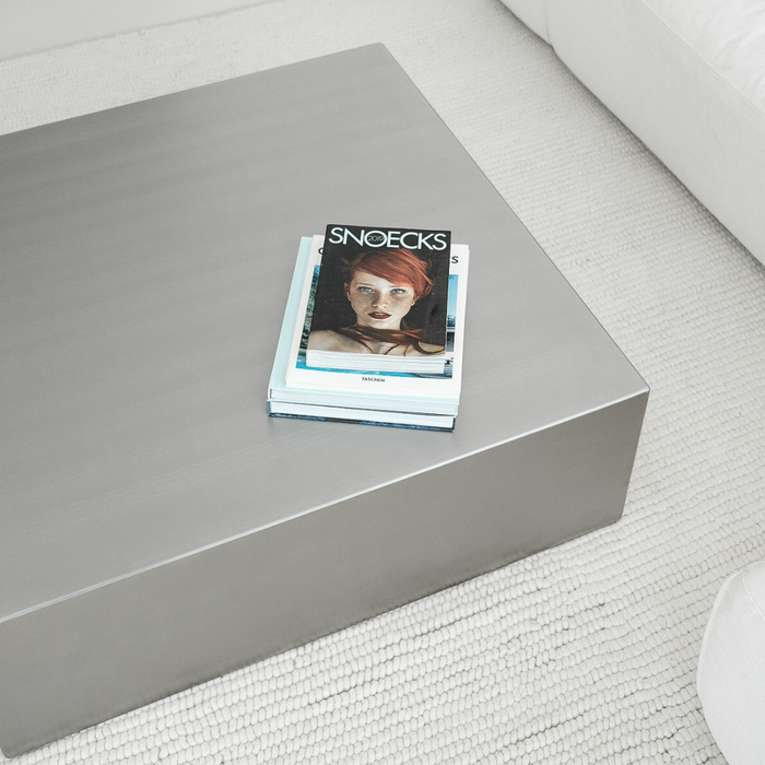 Salontafel Sienna RVS 90x90 cm