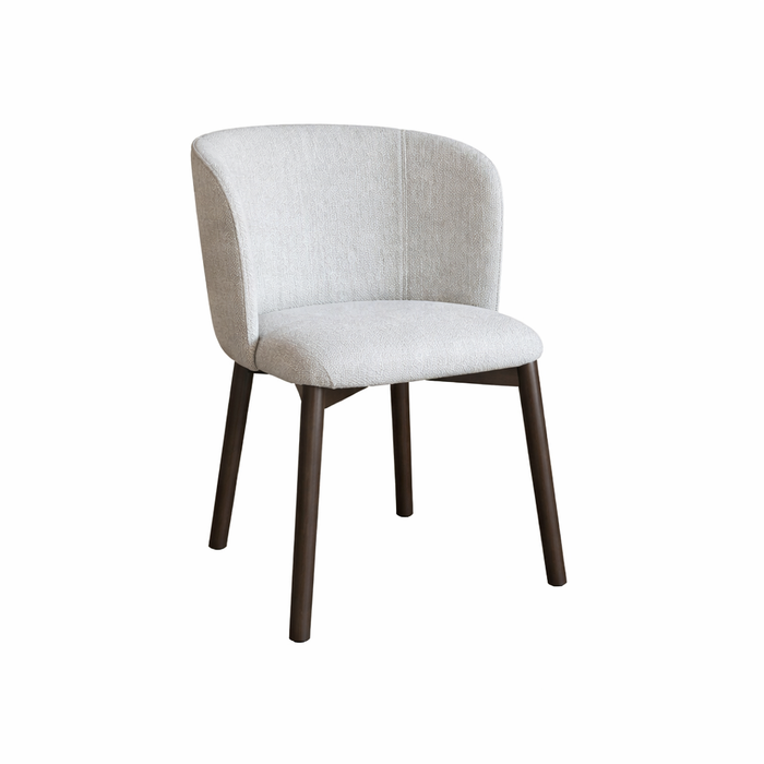 Silla de comedor Celia color ahumado Sandstone Weave