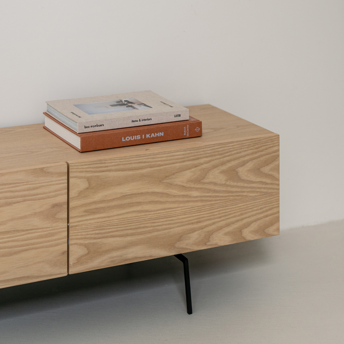 Tv-meubel Duinkerke eik 165 cm