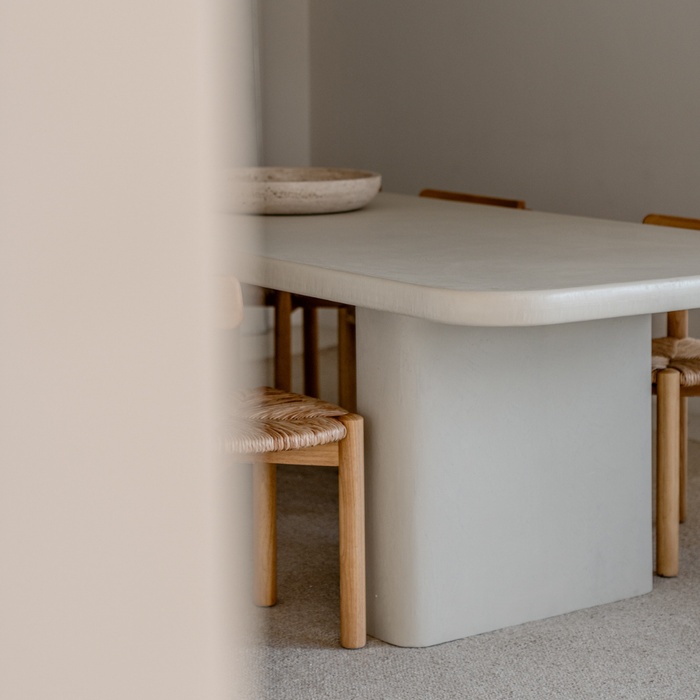 Rechteckiger Esstisch Tully MicroSkin Latte