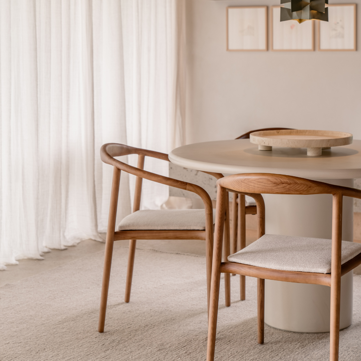 Sillas de comedor de madera