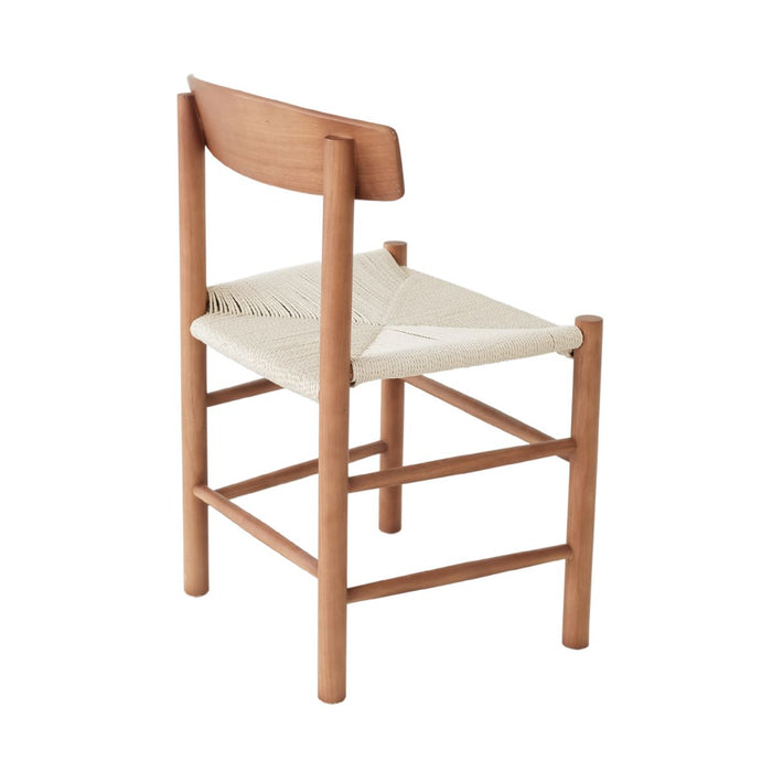 Chaise de salle à manger Gien en noyer clair