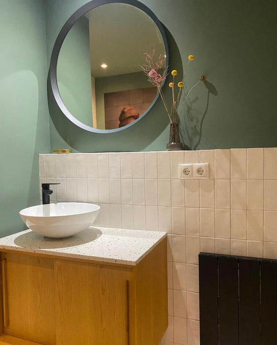 Armario de baño escandinavo Nestor roble 80 cm