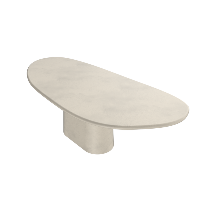 packshotAnvers-organische-rechthoekige-MicroSkin-Eettafel-240cmzijaanzicht