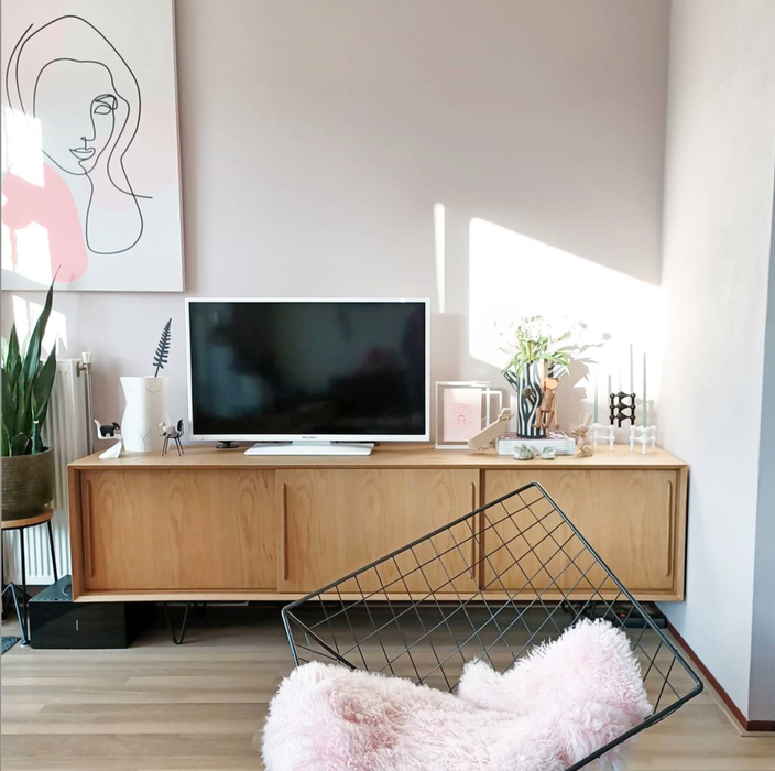 Skandinavisches Sideboard Oskar Eiche 220 cm