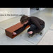 visuele handleiding van houten duinkerke dressoir met lattenstructuur
