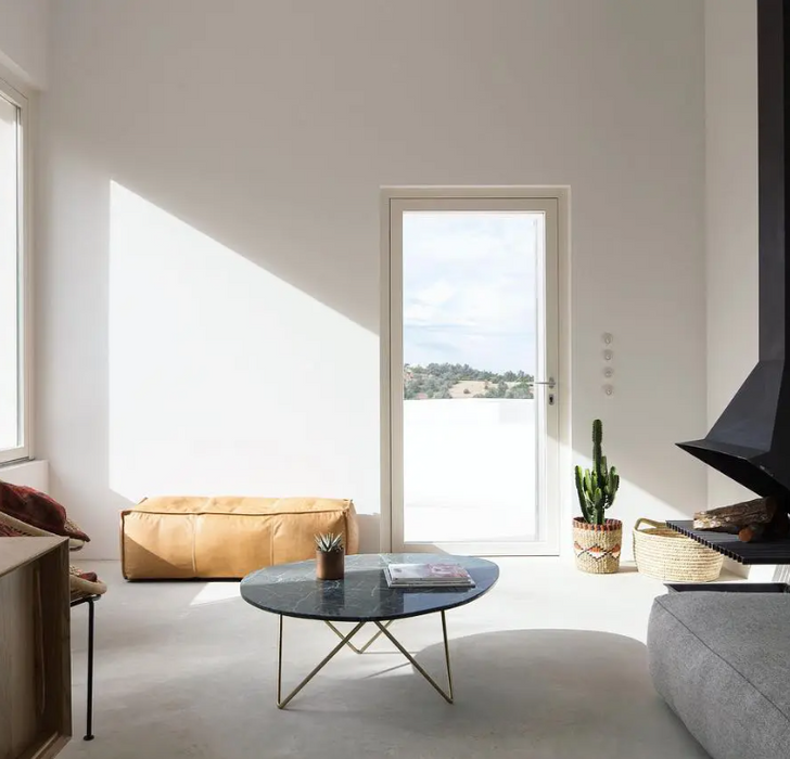 Table basse en marbre Richard marbre vert