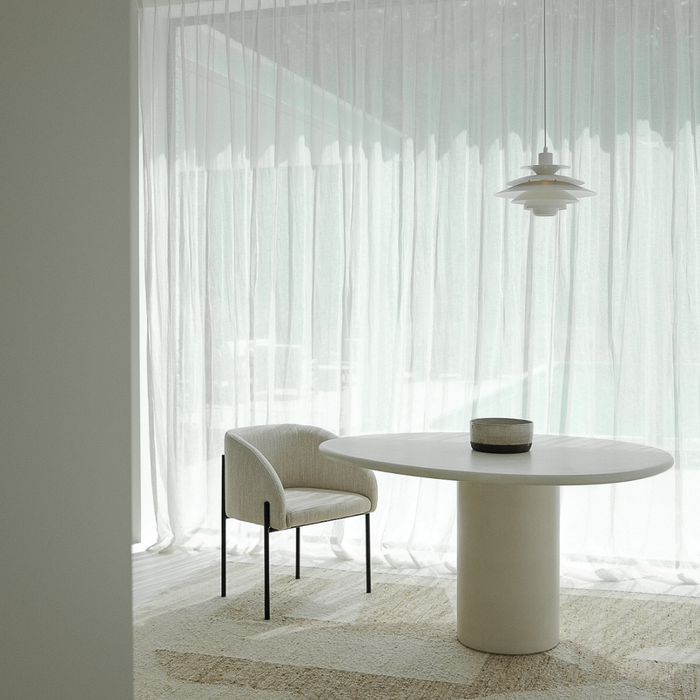 Eetkamerstoel Royan sandstone spotted weave
