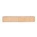 Compacte eiken badkamerkast - 150x25 cm
