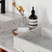 Teak wastafelmeubel Bill - Terrazzo wastafel - Terrazzo wasplaat