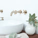 Porseleinen lavabo 