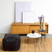 Moderne bijzettafel in Wit Grijs Zwart Terrazzo Metaal Furnified