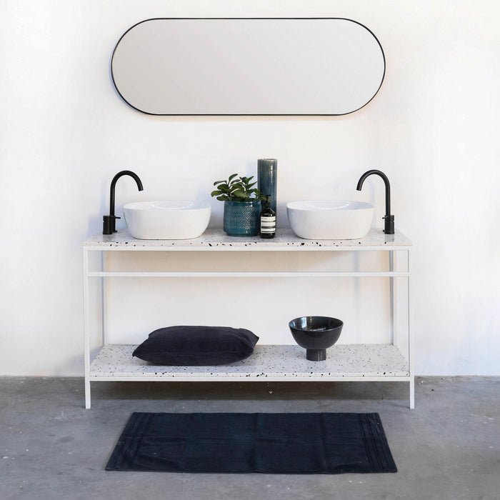 Encimera de lavabo Marcel de terrazo 150 cm