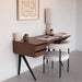 bureau met lades in walnoot