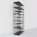 Celine Wandrek Zwart/Metaal  195cm
