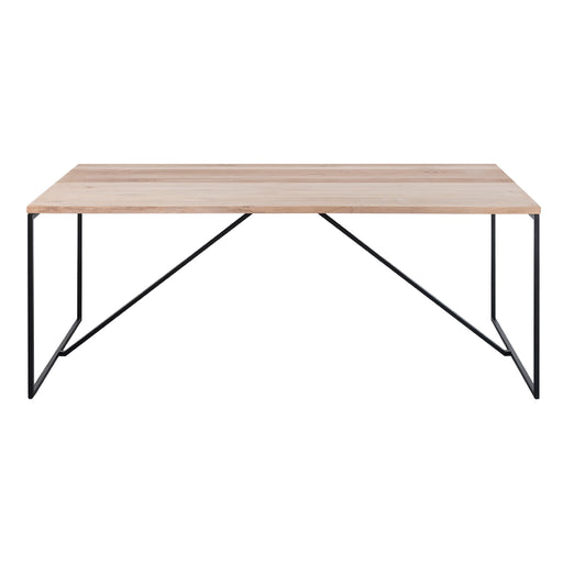 rechthoekige eettafel voor buiten in teak hout