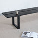 Bench in Zwart Hout Lex
